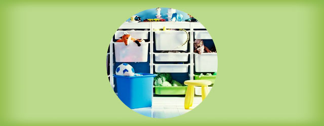 IKEAのおもちゃ収納「TROFAST」の使用実例＆アイデア集